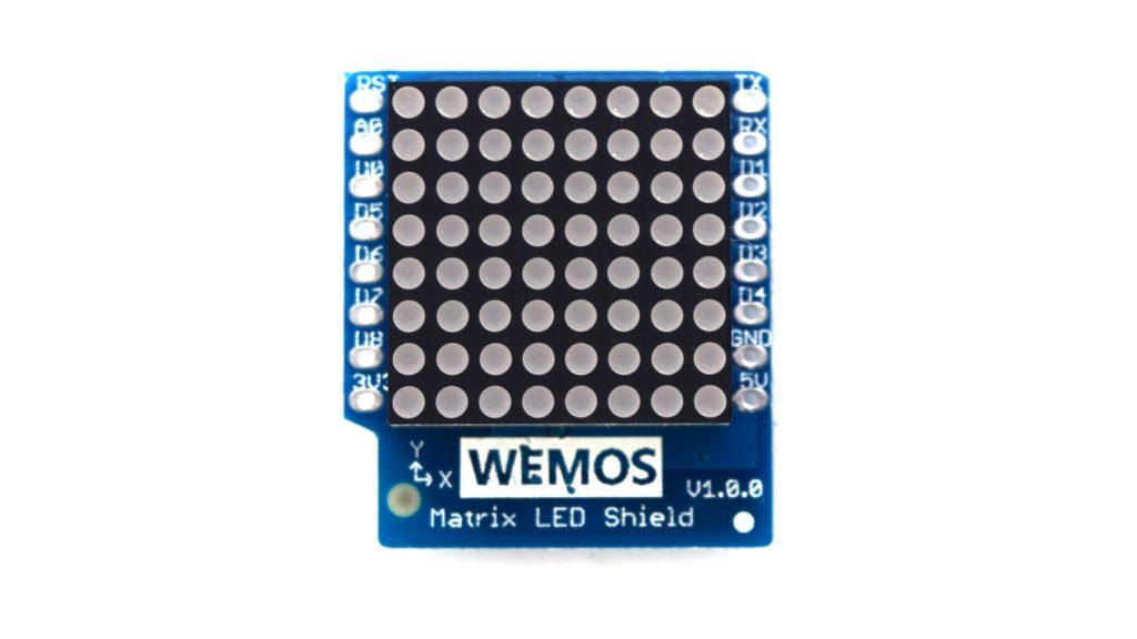 LED Matrix Shield V1.0.0 For Wemos D1 Mini ESP8266 Arduino ASS