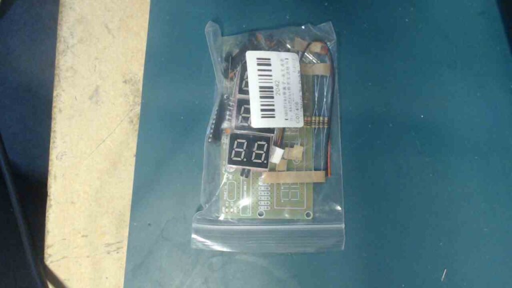 AT89C2051 Chip Electronic Alarm Clock Kit bagged